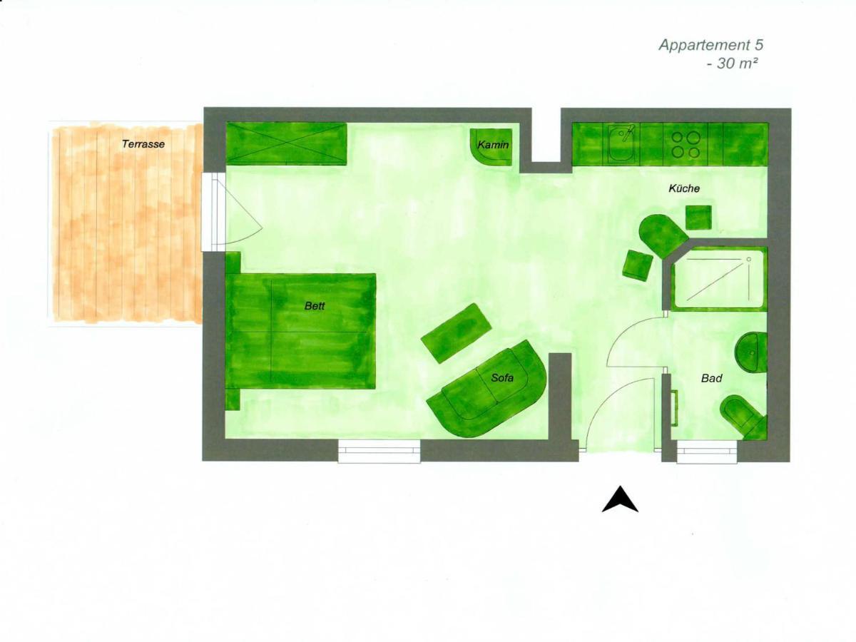 Haus Bela Daire Nonnevitz Dış mekan fotoğraf